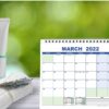 Printable Monthly Calendar 2022